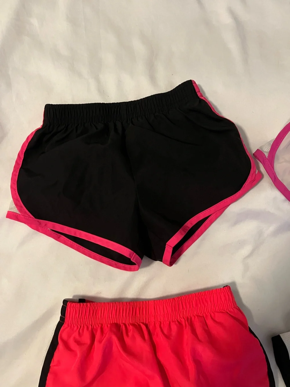 Nike girls dry fit athletic shorts lot of 4 size 3T